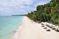 Boracay white sand beach